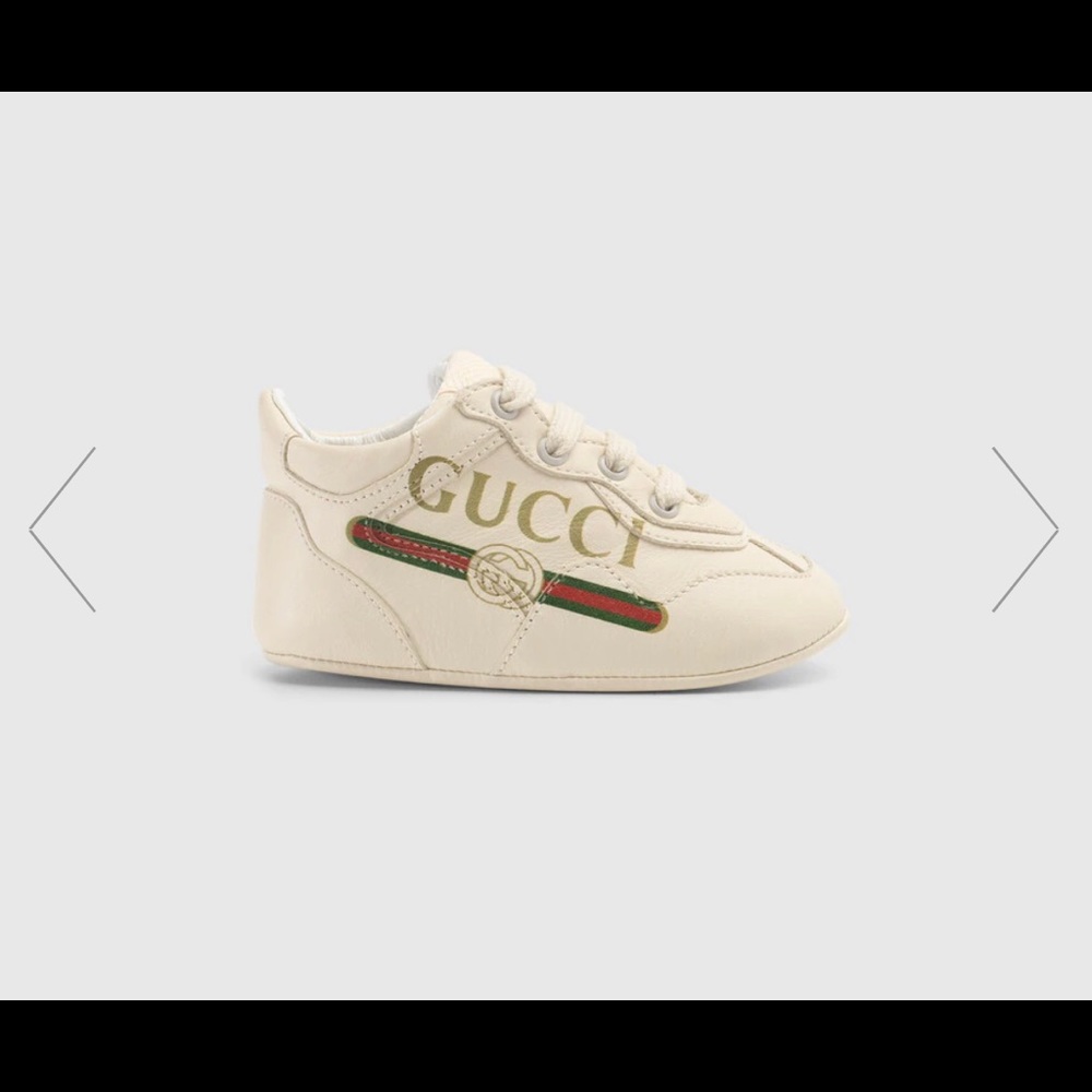 Baby Gucci sneaker never worn